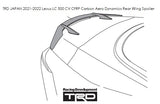 TRD JAPAN 2021-2025 Lexus LC 500 Convertible CFRP Carbon Aero Dynamics Rear Wing Spoiler Kit