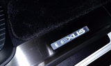 Genuine Lexus Japan 2016-2021 LX 570 Rear Illuminated Door Scuff Plate Set