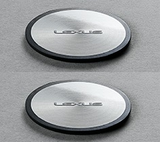 Genuine Lexus Japan 2017-2020 IS Aluminum Cup Holder Plate Set
