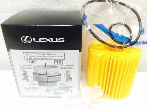 Genuine Lexus Japan 2010-2015 IS-C Oil Filter Element Kit