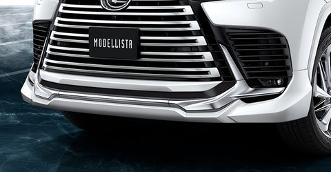 Genuine Lexus Japan 2022-2025 LX Factory Painted Front Spoiler with Chrome Garnish
