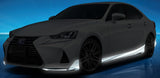 Genuine Lexus Japan 2017-2020 IS Side Skirts with Chrome Garnish