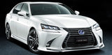Genuine Lexus Japan 2016-2020 GS Factory Painted Front Spoiler Kit with Chrome Garnish