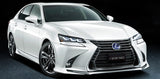 Genuine Lexus Japan 2016-2020 GS Front Spoiler Kit with Chrome Garnish (UNPAINTED)