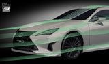 TRD JAPAN 2019-2024 Lexus RC Factory Painted Front Lip Spoiler Kit
