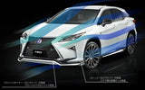 TRD JAPAN 2016-2019 Lexus RX F-Sport Front Spoiler Kit (UNPAINTED)