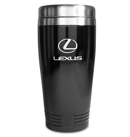 Lexus Black Stainless Steel Travel Coffee Mug