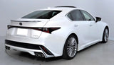 Genuine Lexus Japan 2021-2025 IS Factory Painted Side Skirts with Chrome Garnish