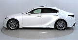 Genuine Lexus Japan 2021-2025 IS Factory Painted Side Skirts with Chrome Garnish