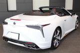 Genuine Lexus Japan 2018-2023 LC Factory Painted Rear Skirt with Premium Dual Exhaust Tips