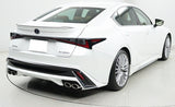 Genuine Lexus Japan 2021-2023 IS Factory Painted Rear Skirt and Dual Exhaust System