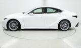 Genuine Lexus Japan 2021-2024 IS Factory Painted Side Skirts with Chrome Garnish