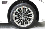 Genuine Lexus Japan 2018-2025 Lexus LS 500/500h 20inch Vapor Chrome finish Premium Aluminum Wheel Set (Set of 4)