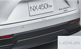 Genuine Lexus Japan 2022-2023 NX Rear Bumper Protection Film with Lexus Logo
