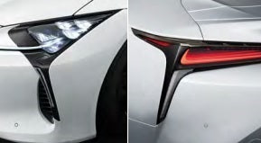 Genuine Lexus Japan 2021 LC Aviation Limited Edition Head Lamp Garnish and Rear Tail Lamp Garnish Package