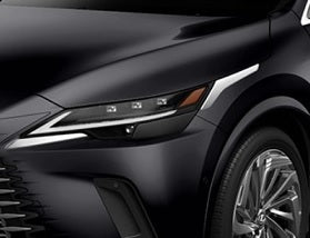 Genuine Lexus Japan 2023-2024 RX Headlamp Signature Chrome Garnish Set