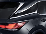 Genuine Lexus Japan 2023-2024 RX Back Door Signature Chrome Garnish Set