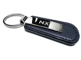Lexus NX Chrome Leather Key Ring