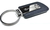 Lexus NX Chrome Leather Key Ring
