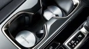 Genuine Lexus Japan 2024-2025 LM Aluminum Cup Holder Plate Set