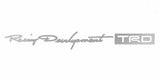 TRD JAPAN Big Size (W570 x H75 mm) Graphic Sticker Decal (Silver)
