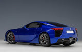 Lexus LFA 1/18 Scale Diecast Model Car (Blue)