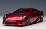 Lexus LFA 1/18 Scale Diecast Model Car (Red)