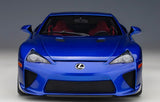 Lexus LFA 1/18 Scale Diecast Model Car (Blue)