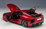 Lexus LFA 1/18 Scale Diecast Model Car (Red)