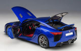 Lexus LFA 1/18 Scale Diecast Model Car (Blue)