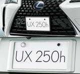 Genuine Lexus Japan 2019-2024 UX Factory Painted JDM License Plate Frames Set with License Plate Lock Bolt Set