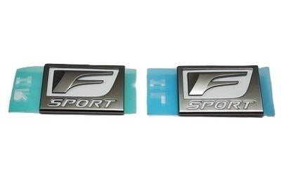 Genuine Lexus Japan F-Sport Fender Emblem Badge Set (Set of 2)