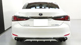 TRD JAPAN 2022-2024 Lexus ES Factory Painted Rear Diffuser Kit and Dual Exhaust System