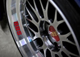 Genuine BBS Japan Wheel Rims Graphic Sticker Decal Set (Set of 4)