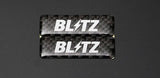 BRITZ JAPAN Carbon Badge Set (Set of 2)