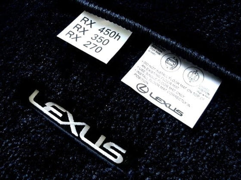 Genuine Lexus 2013-2015 RX Premium Floor Mats - RHD