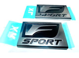 Genuine Lexus Japan F-Sport Performance Fender Emblem Badge Set (Set of 2)