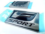 Genuine Lexus Japan F-Sport Performance Fender Emblem Badge Set (Set of 2)