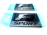 Genuine Lexus Japan F-Sport Performance Fender Emblem Badge Set (Set of 2)