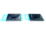 Genuine Lexus Japan F-Sport Performance Fender Emblem Badge Set (Set of 2)
