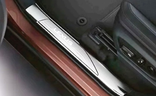 Genuine Lexus Japan 2023-2025 RZ Illuminated Door Scuff Plate Set
