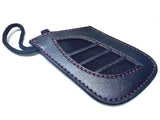 Genuine Lexus Black Leather Smart Access Key Glove (Black Loop / Red Stitching)