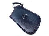 Genuine Lexus Black Leather Smart Access Key Glove (Black Loop / Red Stitching)