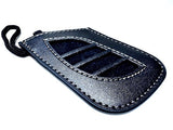 Genuine Lexus Black Leather Smart Access Key Glove (Black Loop / Gold Stitching)