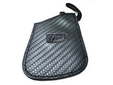 Genuine Lexus F-Sport Carbon Leather Smart Access Key Glove (Black Loop / Black Stitching)