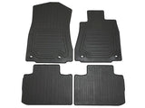 Genuine Lexus Europe 2014-2020 IS All Weather Rubber Floor Mat Set for RHD