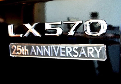 Genuine Lexus Europe 2015 Lexus 25th ANNIVERSARY Edition Badge