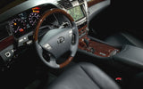 Genuine Lexus Japan 2007-2012 LS 460/600h Black Leather and Real Wood Steering Wheel