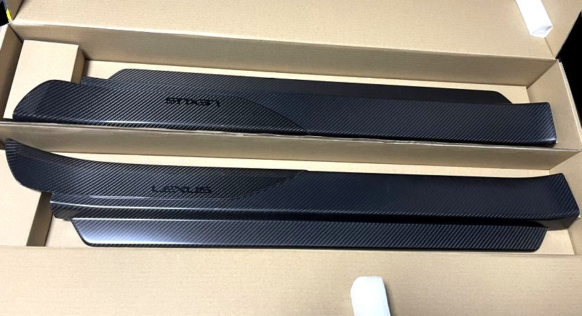 Genuine Lexus Japan 2018-2025 LC 500/500h CFRP Carbon Fiber Door Scuff ...