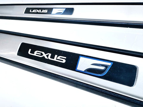 Genuine Lexus Japan 2022-2025 RC-F Front Scuff Plate Set with